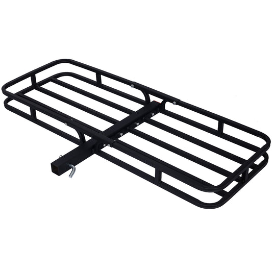 Metal Hooks Are Installed On Cargo Racks