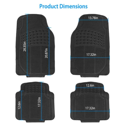 PVC Rubber Heavy-duty Drive Car Floor Mat
