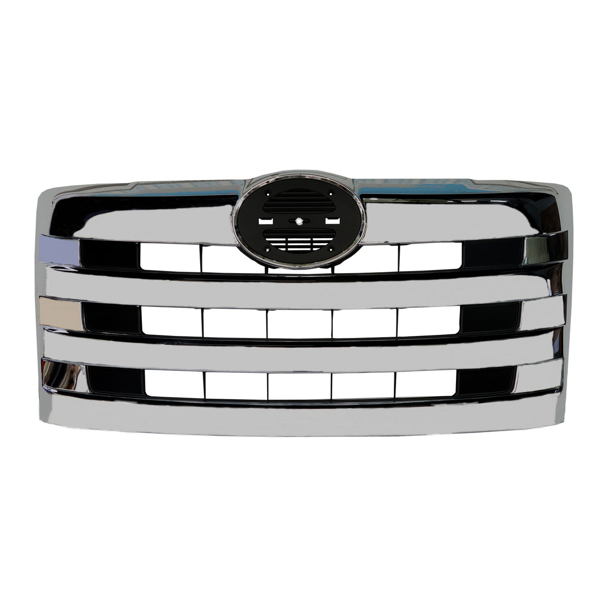 Compatible With 2011-2016 Hino 268 Chrome Horizontal Billet Grille 1Pcs - 1pc