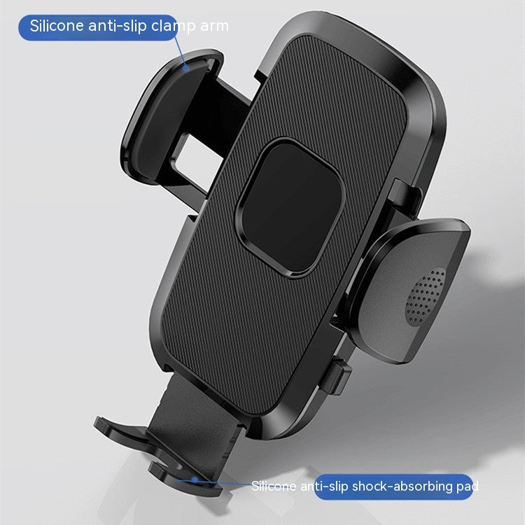 Gravity windscreen phone holder with vent clip, view 2