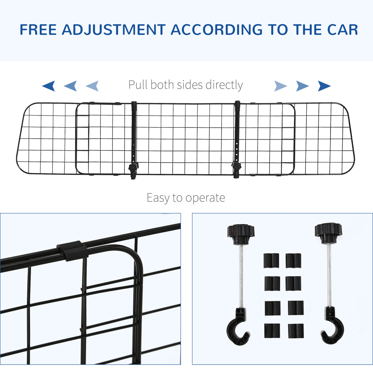 Heavy-duty adjustable dog guard for cars - image 5