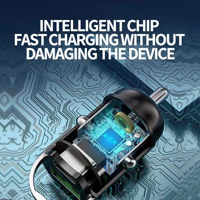 The Car Mini Charger Is Small And Does Not Take Up Space, Which Is Super Practical, Suitable For Multiple Models, And Super Efficient Charging. - image 3