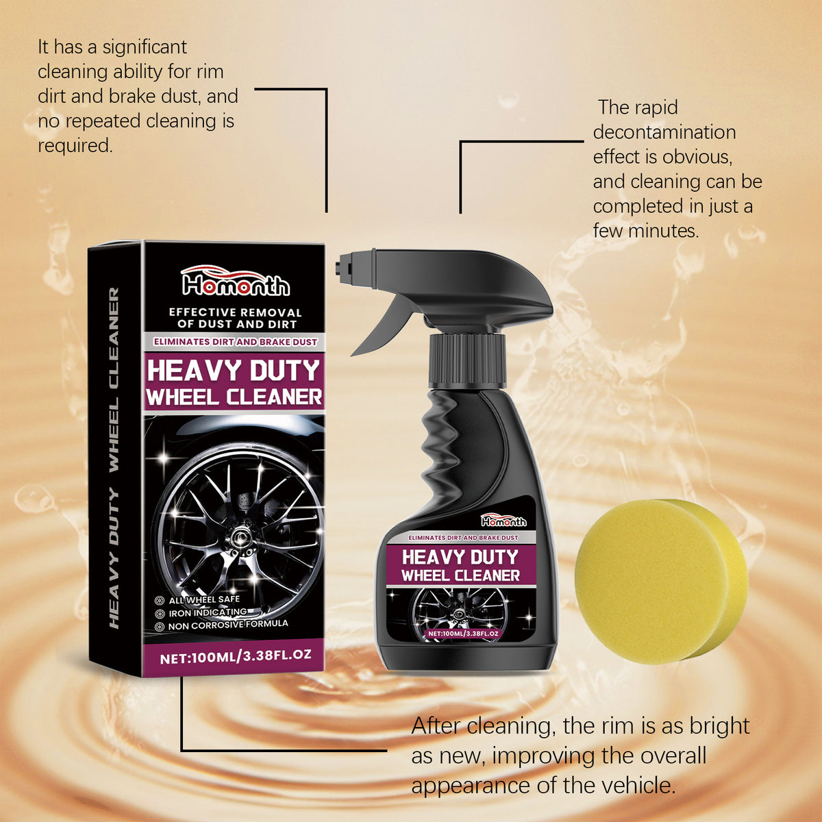 Heavy-duty wheel cleaner spray - image 3