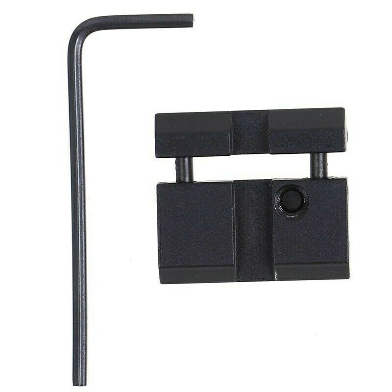 11mm To 20mm Tactical Picatinny Weaver Scope Dovetail Rail Adapters Mount Base - image 7