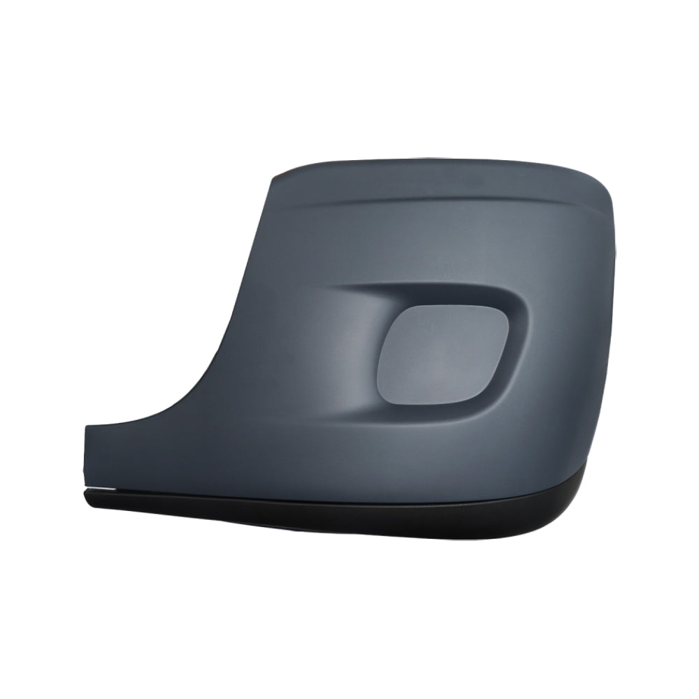 Freightliner Cascadia Bumper Left Side Reinforcement & Cover Without Fog Hole - 1pc