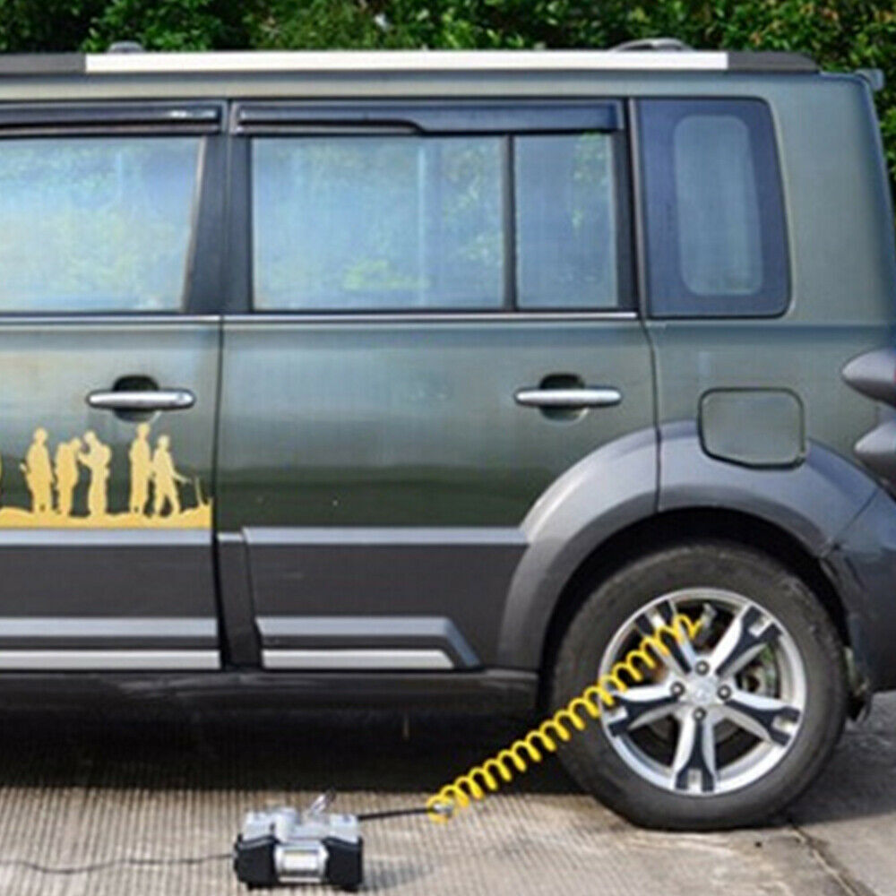 150PSI HEAVY DUTY PORTABLE 12V ELECTRIC CAR TYRE INFLATOR AIR COMPRESSOR - image 2