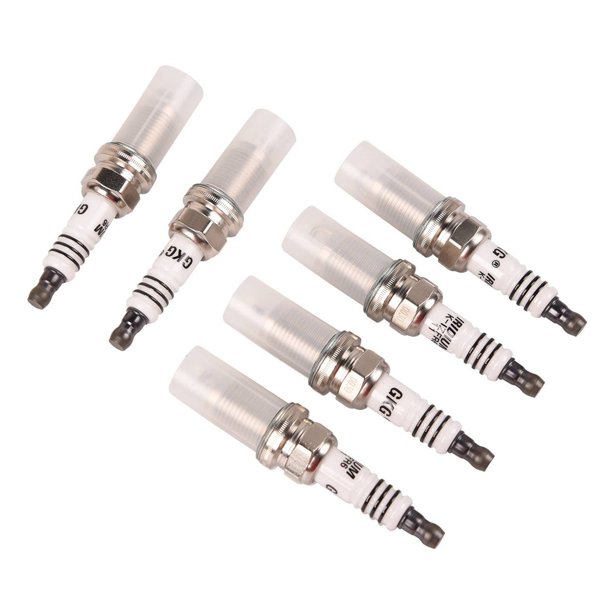 6Pcs 9807B-5517W Iridium Plugs For Odyssey Pilot Ridgeline 2005-2008 - See image