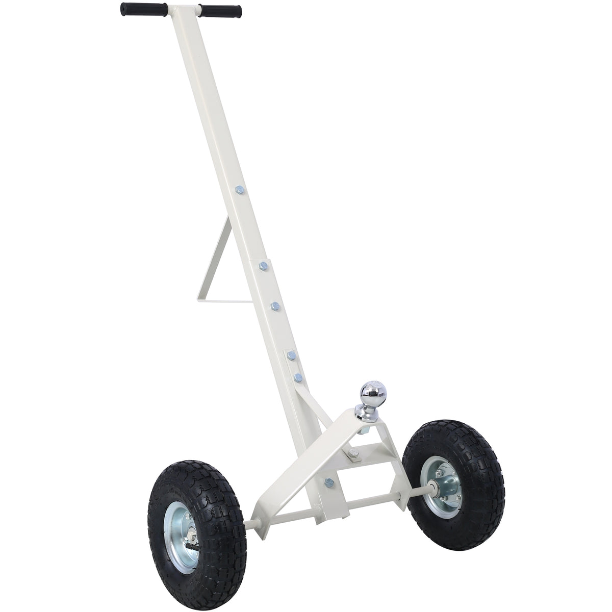 Trailer Dolly With Pneumatic Tires 600 Lb. Maximum Capacity Gray Color