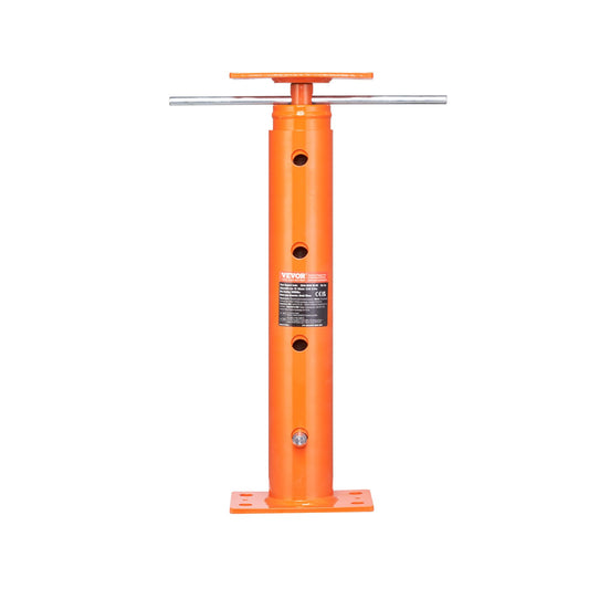 House Floor Jack, 19"-36" Height Range, 18000 Lbs Max Load Capacity, Adjustable Support Beam Basement Jack Post Pole For Leveling, Lift Support Steel Telescoping Jack Post For Temporary Support