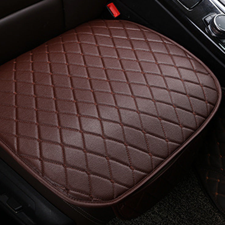 Non-slip leather car seat cushion - image 7