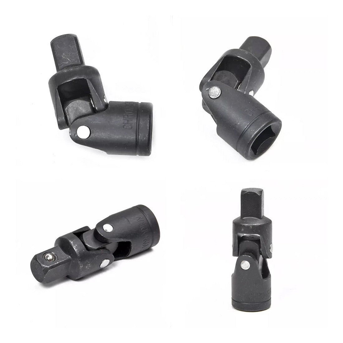 Heavy Duty 1&2 Ratchet Wrench Socket Set 8-32mm Metric Extension Bar Metal Case - image 6