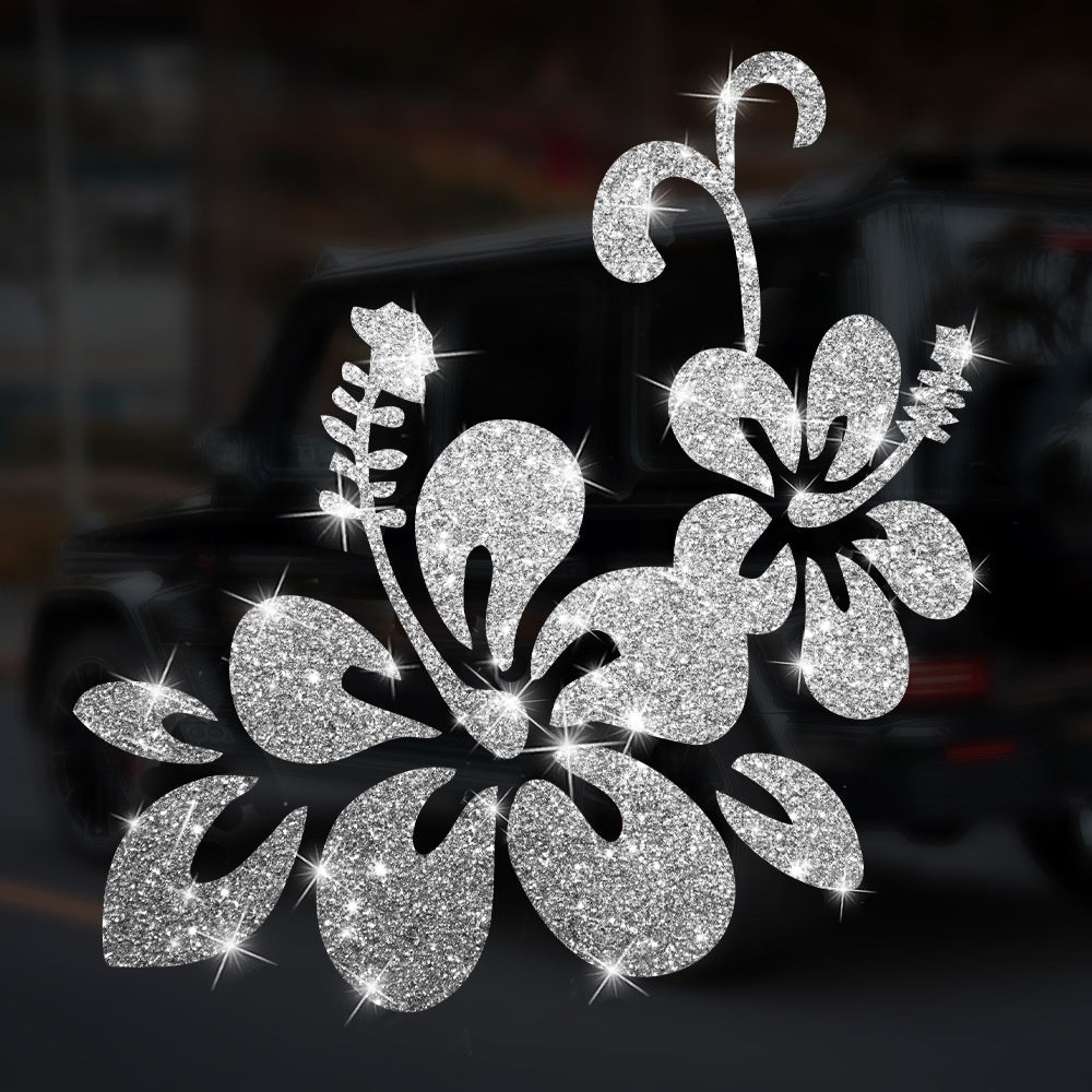 Cartoon Shiny African Woman Automobile Sticker - image 55