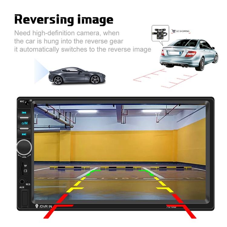 Car Stereo Autoradio 7-inch Touch Screen Radio - image 4