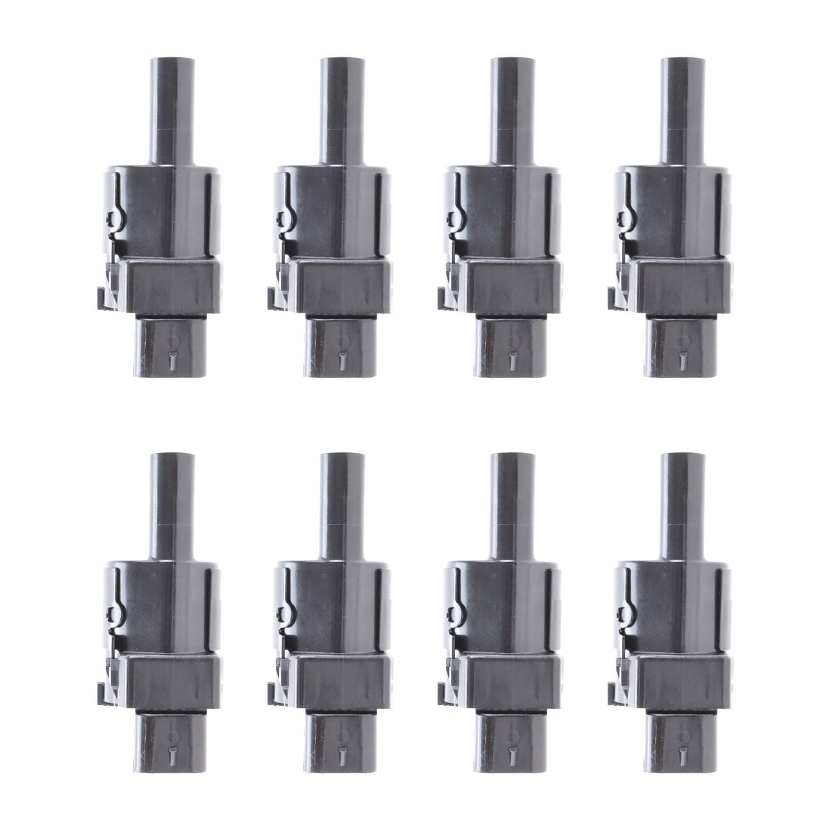 UF414 IGNITION COILS 8 PACK Set Fits Buick Chevrolet GMC Cadillac Hummer Saab - Black