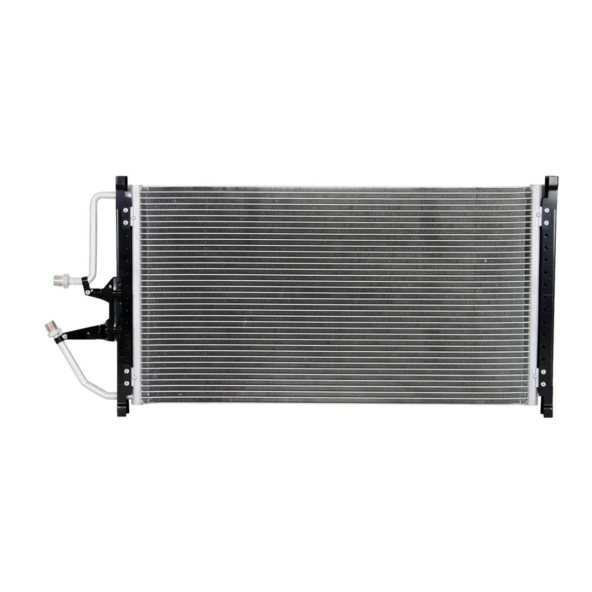 4720 AC Condenser For Chevrolet GMC Sierra Silverado 1500 2500 HD 3500 4.3L - Silver
