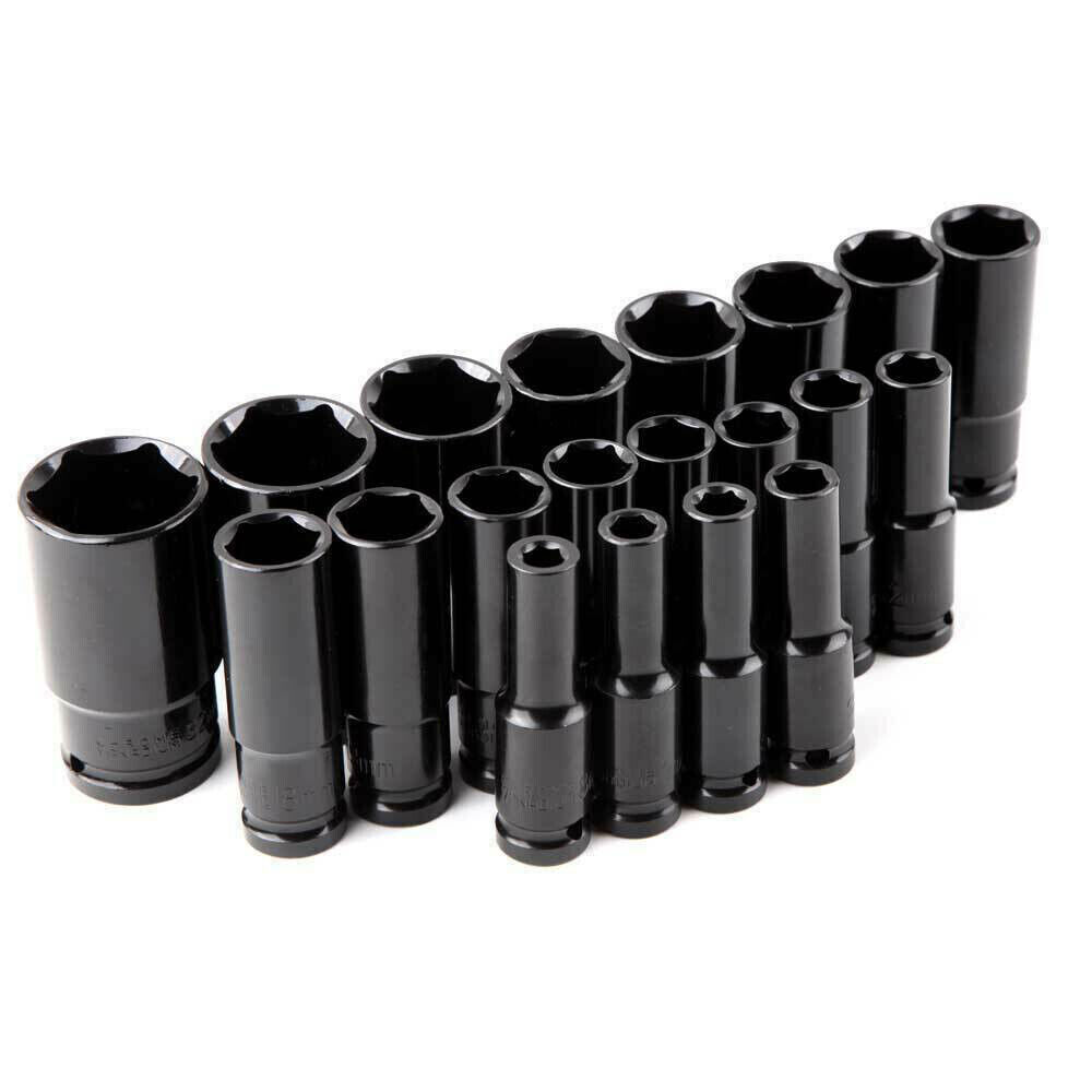 20PCS Deep Impact Socket Set 1 2 Inch Drive Metric 8 - 32mm Lifetime Warranty UK - image 9