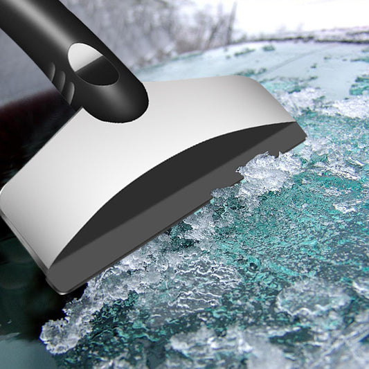 Stainless steel ice scraper, snow shovel