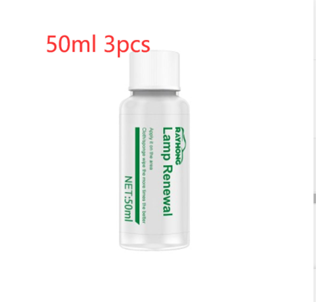 Automobile headlight repair liquid - 50ml  3pcs
