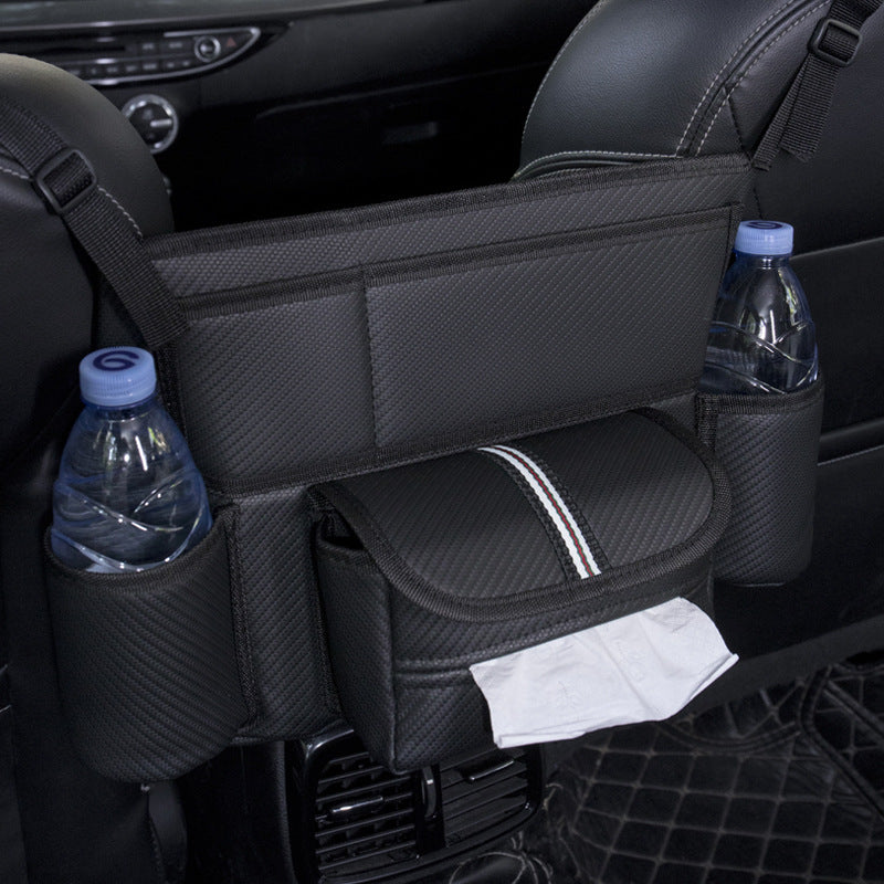 Hanging Car Seat Tissue Box Storage Pouch - image 7