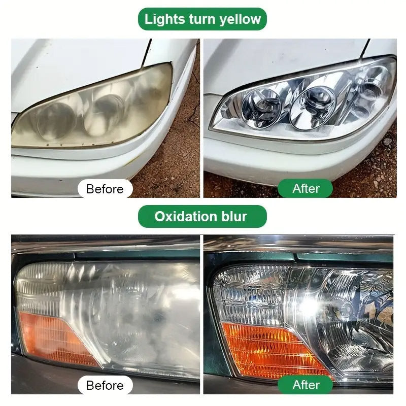 Headlight Restoration Fluid – 100ml with Sponge - image 4