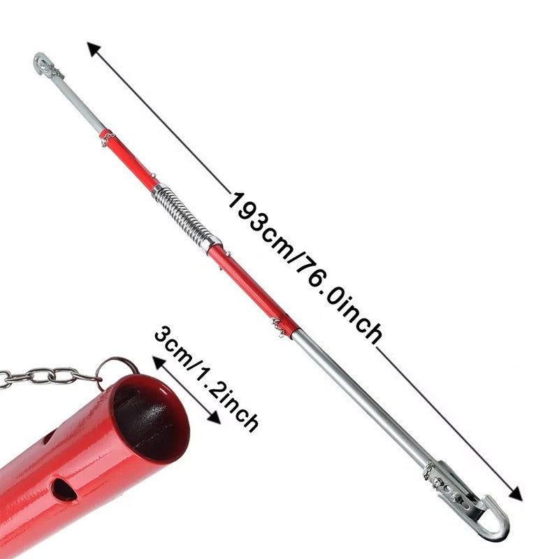 3-Tonne Steel Tow Pole with Damper Spring - image 3