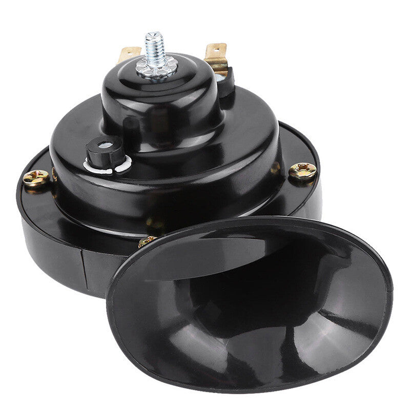 300DB 12V Electric Snail Horn Air Horn Raging Sound Fit For Car Boat Truck Train - image 7