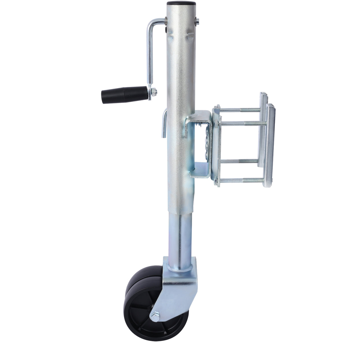 1500lbs Trailer Jack With Double Wheel, Adjustable 12 Lift Travel, Boat On For Boat RV Utility, Swi - image 4