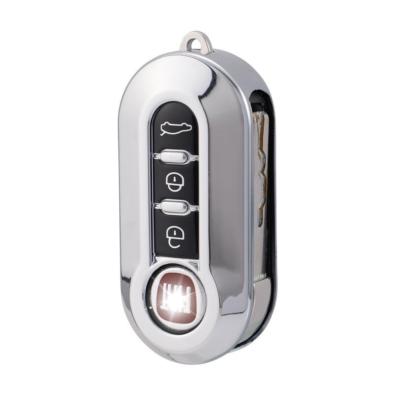 TPU key fob cover for Fiat 3-button flip keys - image 6