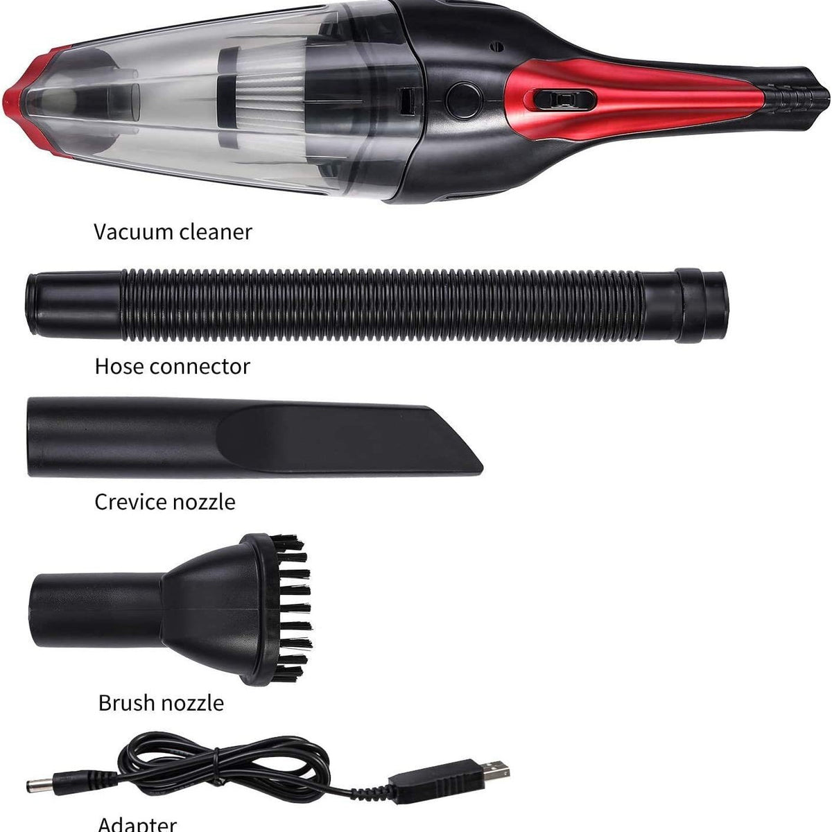 Cordless Car Vacuum Cleaner – Handheld, Rechargeable - image 2