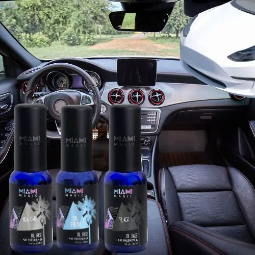 Miami Magic Car Air Fresheners 3 Pack
