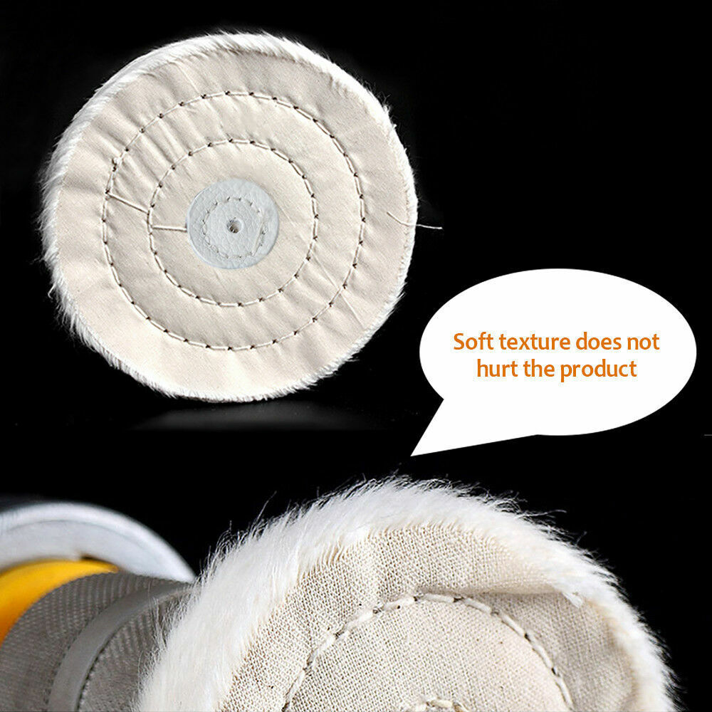 Polishing Pad Kit for Drill – 7-Piece Buffing Pads - image 4