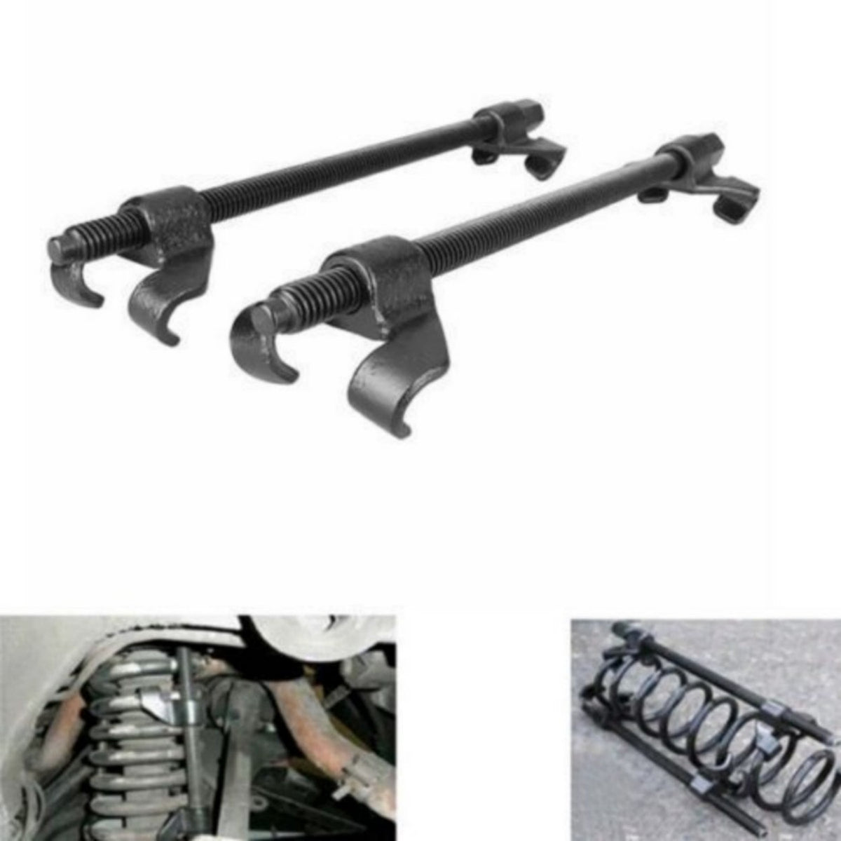 380MM COIL SPRING COMPRESSOR HEAVY DUTY PAIR OF SUSPENSION CLAMPS TOOL FOR CAR - image 9