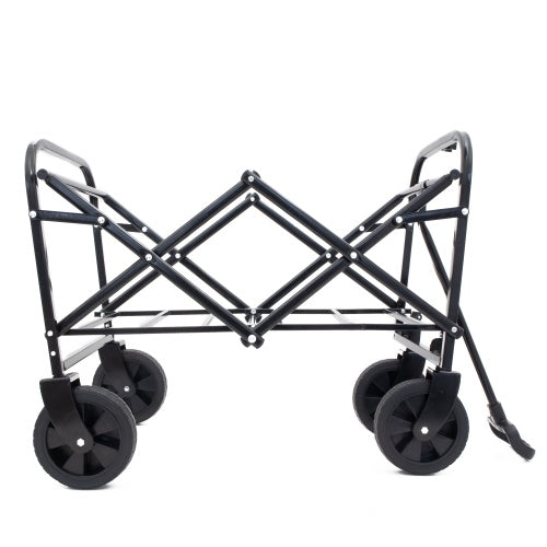 Minimeetall Extention ExCollapsible Foldable Wagon Cart Beach Wagon Heavy Duty Utility Cart Utility Wagon Grocery Cart For For Camping Shopping Sports Gardeing Fishing Supports 225lbs - image 4