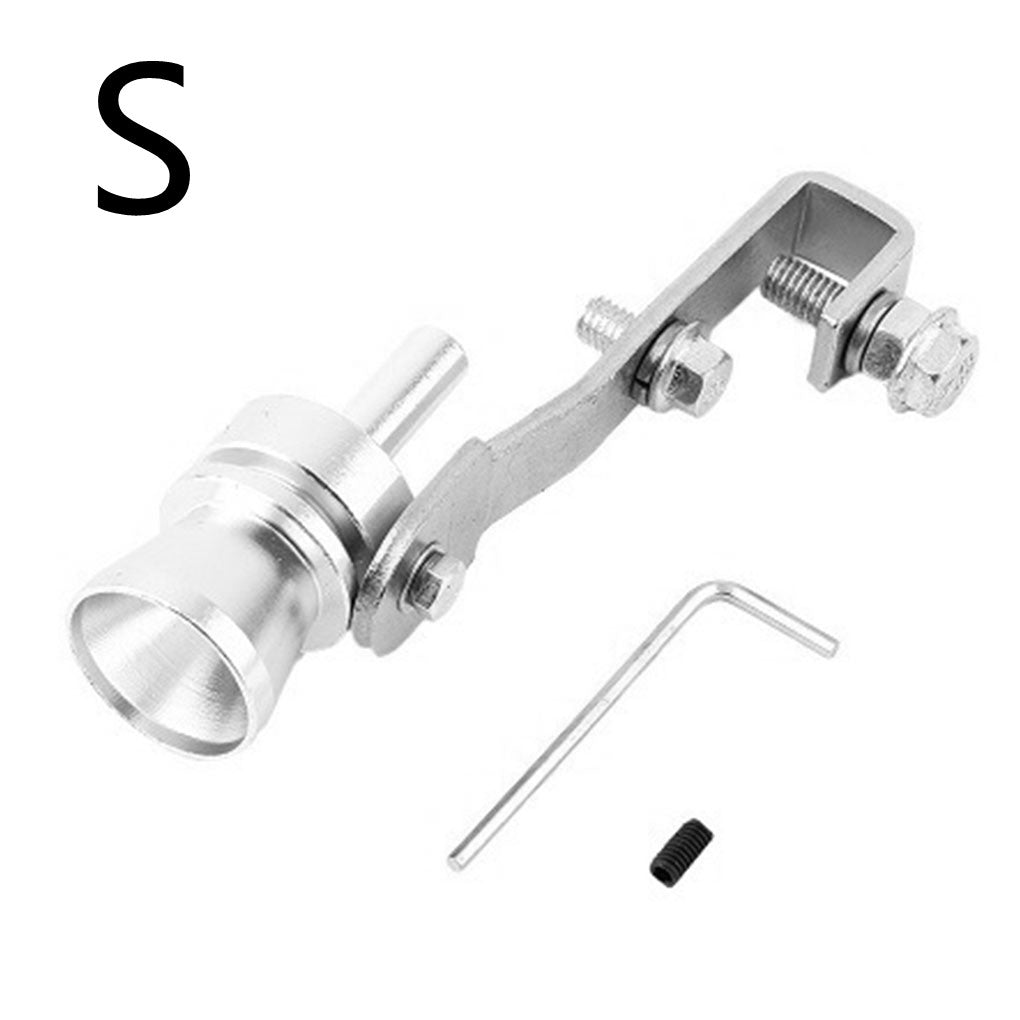 Color Turbo Whistle Exhaust Pipe - White / S