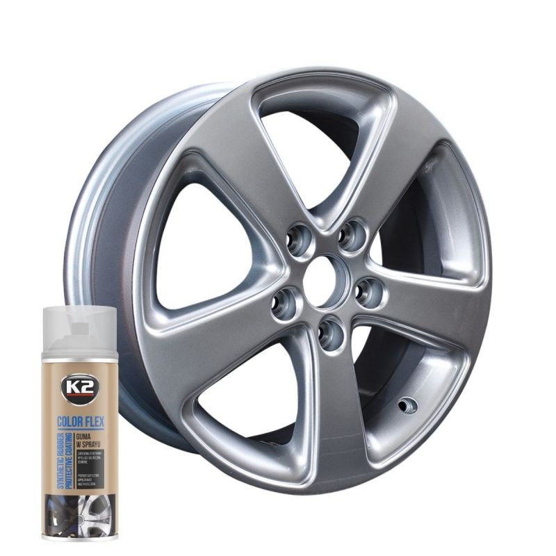 K2 Color Flex Clear Rubber Spray 400ml - image 2