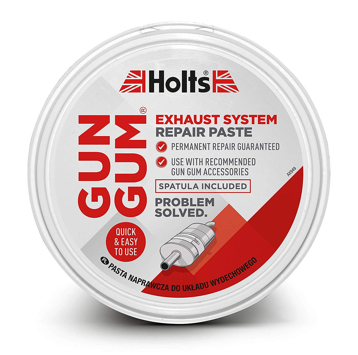 Holts Gun Gum Exhaust Repair Paste 200g