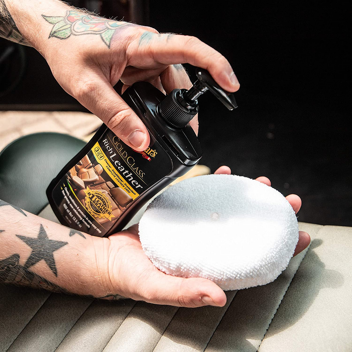 Meguiars Gold Class Rich Leather Cleaner & Conditioner 400ml - image 2