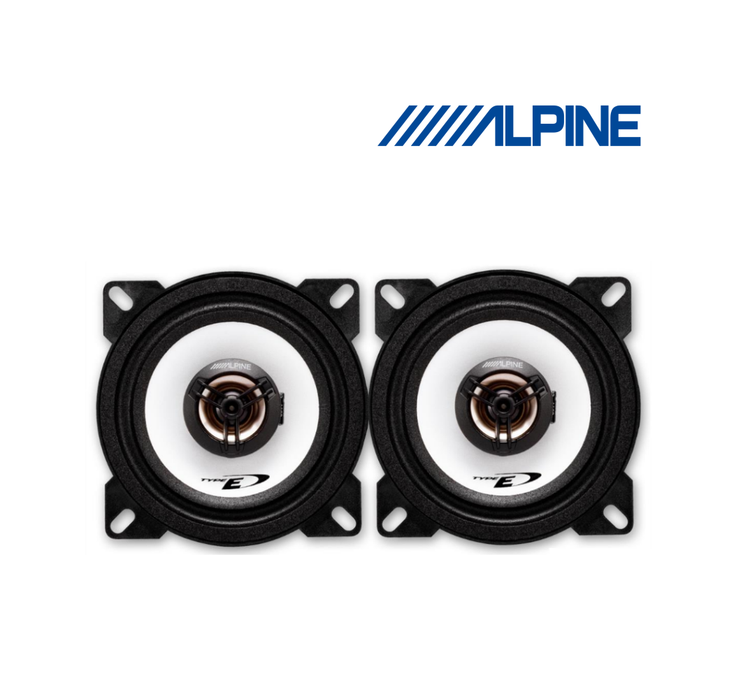 Alpine 4" (10cm) 2-Way 180W Coaxial Speakers