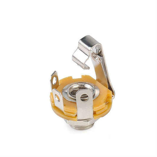 Audio Socket Jack Connector Panel 6.35mm 1/4 Inch Female