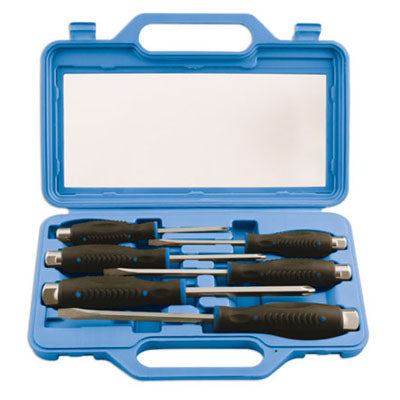 Pound Thru Screwdriver Tool Set With Spanner 6 Pieces