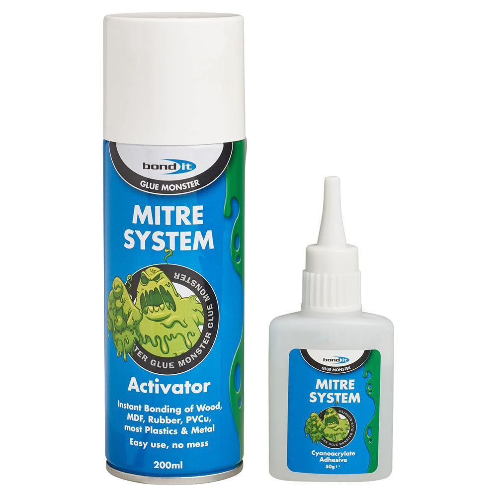 Bond It Super Glue Mitre Adhesive Kit