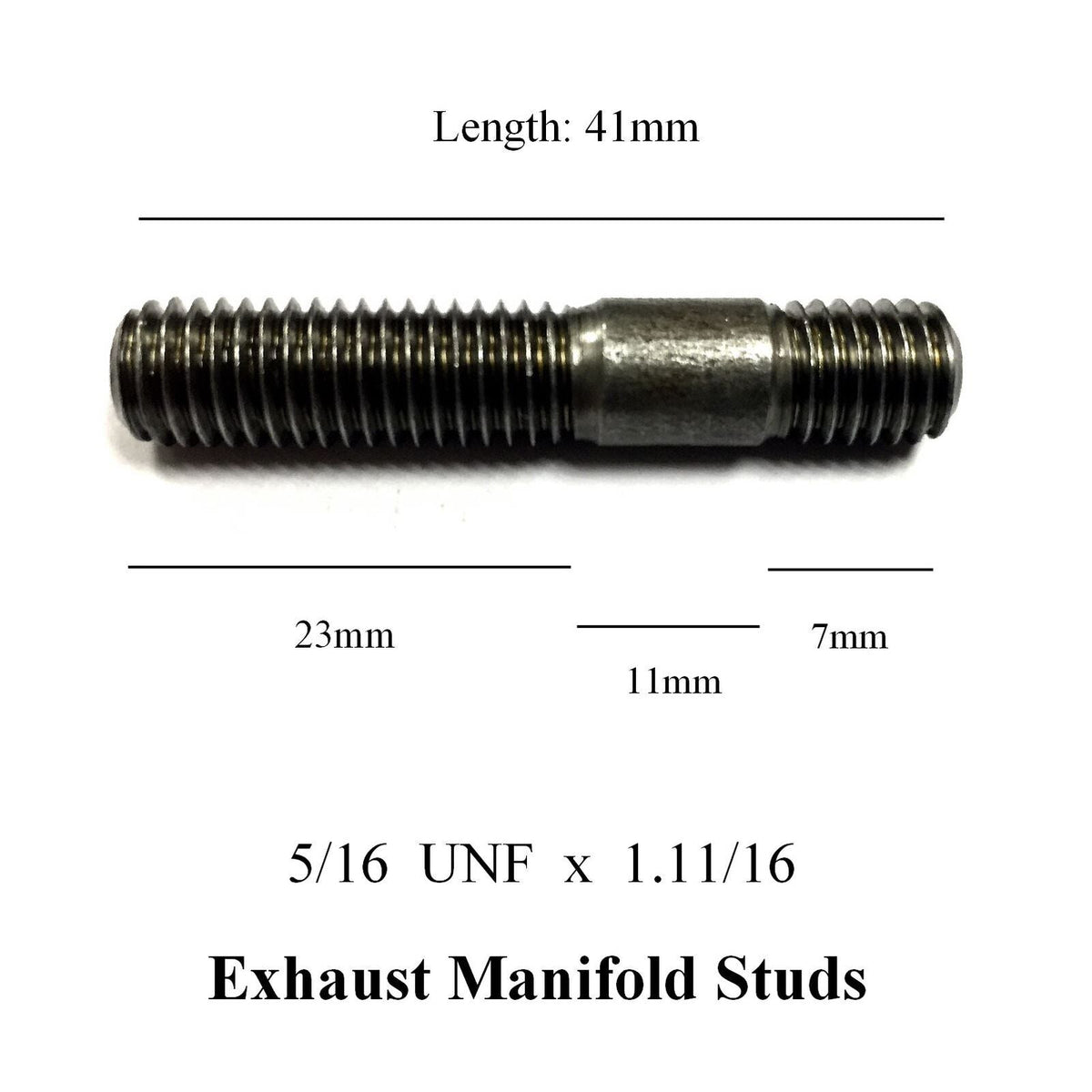 Stud 5/16" UNF x 1-1/16" - image 2