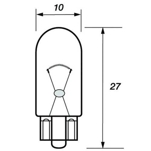 504 12V 3W Wedge Bulbs (W3W) - image 2