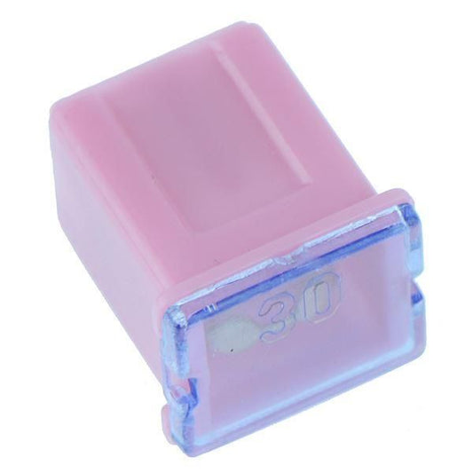 JCASE Cartridge Pink Fuse Low Profile 30 AMP