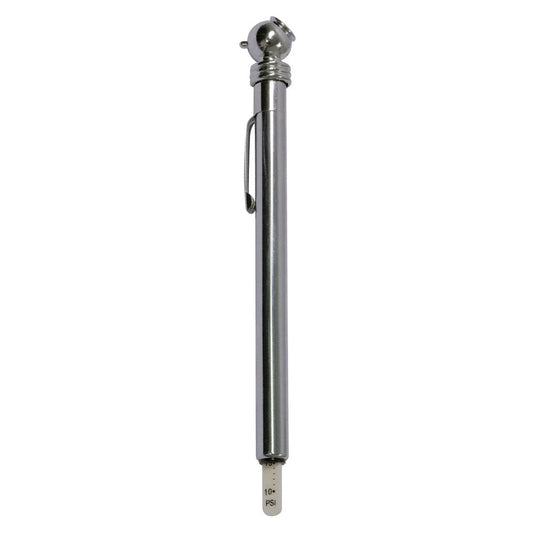 Chrome Pencil Tyre Gauge