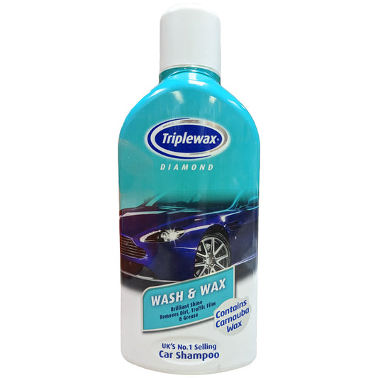 Triplewax Diamond Car & Wax Shampoo With Carnauba Wax 1L