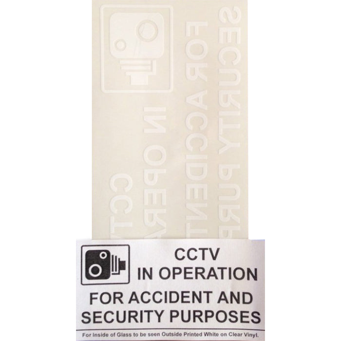 CCTV In Operation Sign Self Adhesive Sticker - image 2