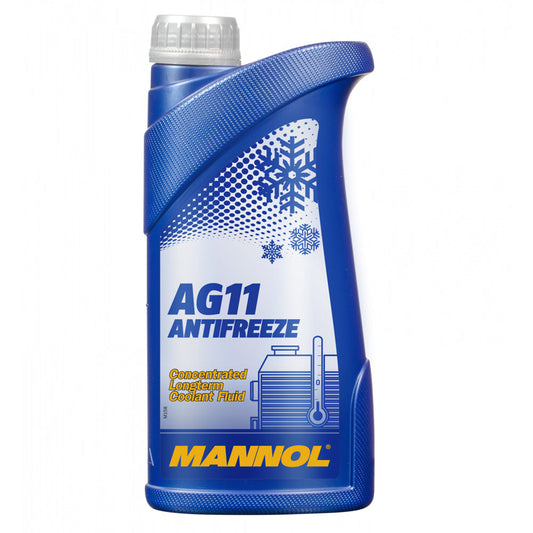 Mannol AG11 Blue Concentrated Antifreeze 1L