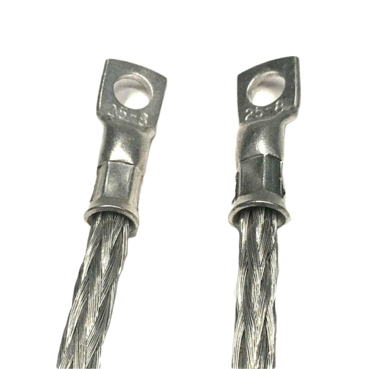 Braided Battery Cable 12"
