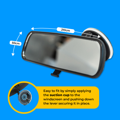 Universal Summit Suction Dipping Large Mirror - image 2